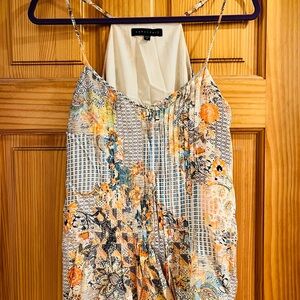 Karen Kane Women's Floral Spaghetti Strap Top - Multicolor